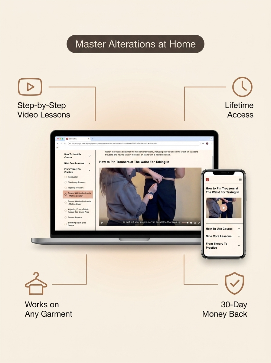 Alter It Yourself - Online Clothing Alterations Course – Stitched Fits