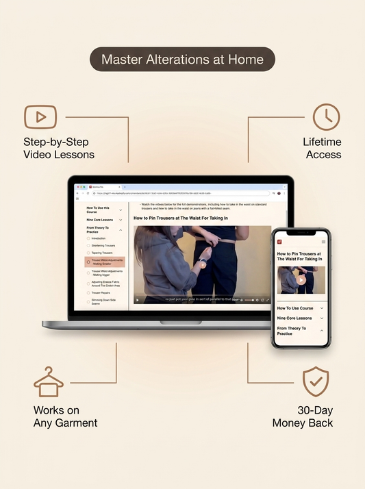 Alter It Yourself - Online Alterations Course